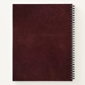 Logo-Notebook für Anwälte Notizblock (Rückseite)