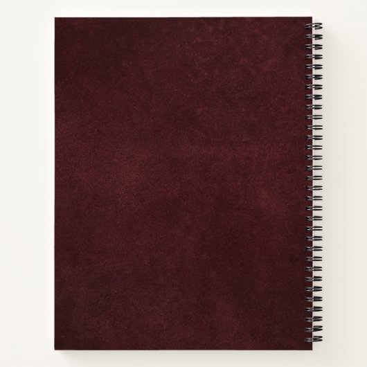 Logo-Notebook für Anwälte Notizblock (Rückseite)