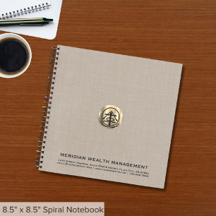 Logo-Notebook Notizblock