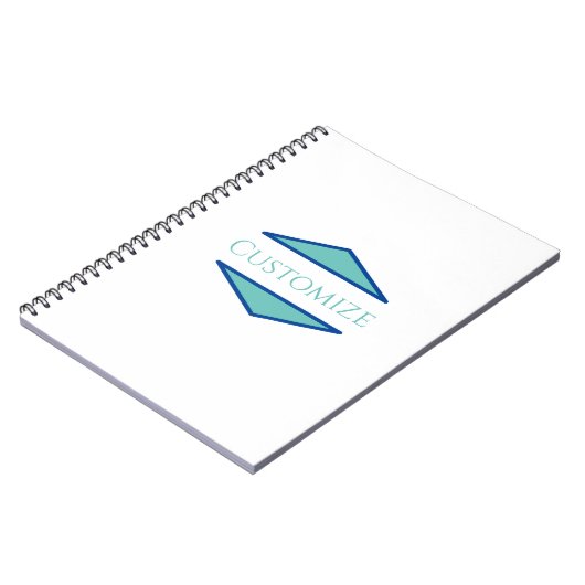 Logo-Notebooks für Unternehmen Notizblock (Linke Seite)