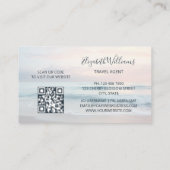 Logo "Ocean Pastel Colors" Visitenkarte (Rückseite)