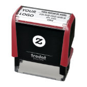Logo oder Foto Name Anschrift Stempel Beispiel hoc (Produkt)