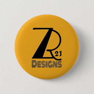 Logo oder Marke hinzufügen. ZR21designs Gold Butto Button