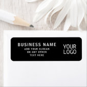 Logo oder QR-Code hochladen | COOLE RÜCKSENDEADRES (Insitu)