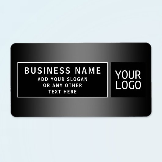 Logo oder QR-Code hochladen | COOLE RÜCKSENDEADRES Adressaufkleber