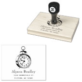 Logo oder Rücksendeadresse der benutzerdefinierten Gummistempel (Stempel)