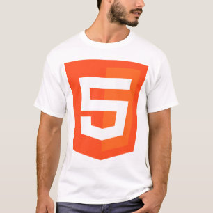 Logo-offizielles W3 W3C HTML 5 T-Shirt