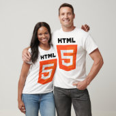 Logo-offizielles W3 W3C HTML 5 T-Shirt (Unisex)