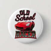 Logo "Old School Racing" Button (Vorderseite)