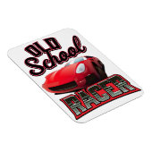Logo "Old School Racing" Magnet (Rechte Seite)