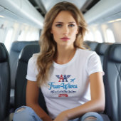 Logo "Om Fun Ehefrauen" T-Shirt