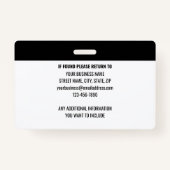 Logo-Orange des Fotos des Beauftragten für die pri Ausweis (Rückseite)