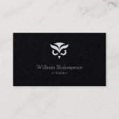 Logo Owl Bird Visitenkarte (Vorderseite)