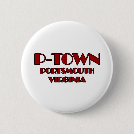 Logo P-Stadtportsmouth Virginia Button (Vorderseite)