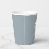 Logo-Papier-Becher Pappbecher (Rechts)
