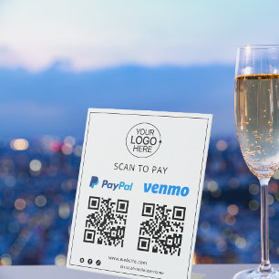 Logo-PayPal Venmo kontaktlose Mobilzahlung hinzufü Sockelschild