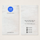 Logo-Pendant für die weiße Holzkombination - Netzk (Vorne & Hinten)