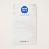 Logo-Pendant für die weiße Holzkombination - Netzk (Vorderseite)