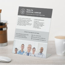 Logo Photo QR Healthcare Clinic Doctor Gray