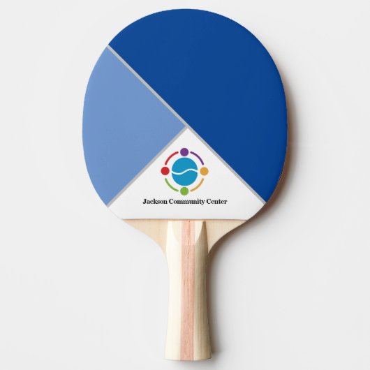 Logo Ping Pong Paddle Tischtennis Schläger (Vorderseite)
