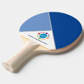 Logo Ping Pong Paddle Tischtennis Schläger (Vorderseite)