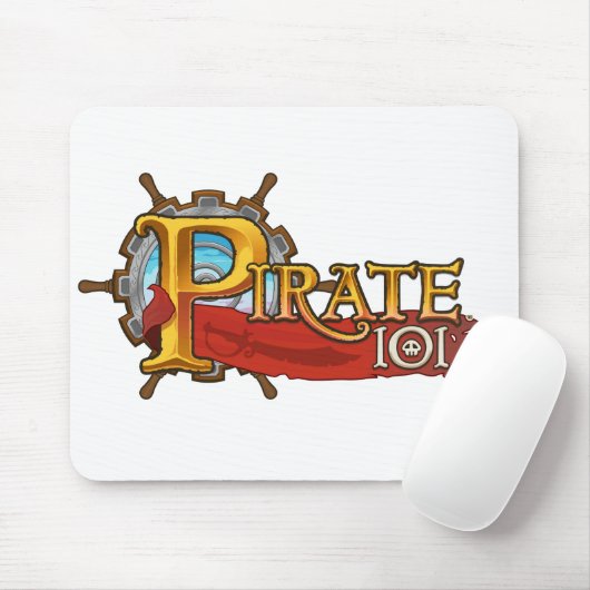 Logo Pirate101 Mousepad (Mit Mouse)