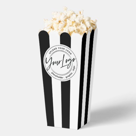 Logo-Popcorn für besondere Veranstaltungen Geschenkschachtel (Geplatzt)
