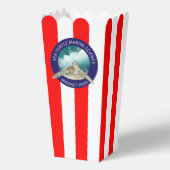 Logo-Popcorn für besondere Veranstaltungen Geschenkschachtel (Vorderseite)