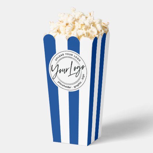 Logo-Popcorn für besondere Veranstaltungen Geschenkschachtel (Geplatzt)