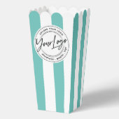 Logo-Popcorn für besondere Veranstaltungen Geschenkschachtel (Rückseite)