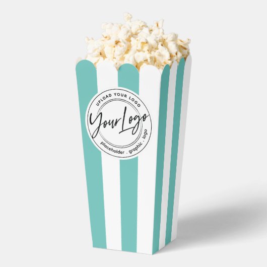 Logo-Popcorn für besondere Veranstaltungen Geschenkschachtel (Geplatzt)