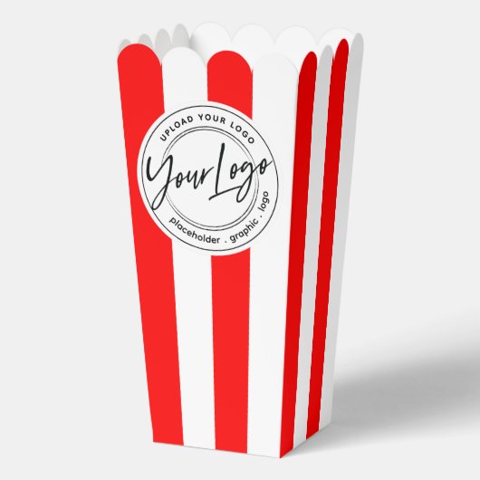 Logo-Popcorn für besondere Veranstaltungen Geschenkschachtel (Vorderseite)
