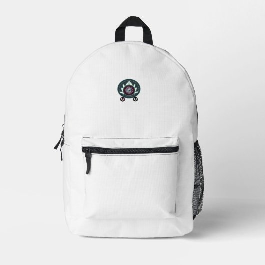 Logo-Position 1 Bedruckter Rucksack (Vorderseite)