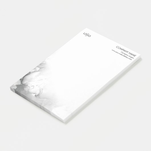 Logo Post-it Klebezettel (angewinkelt)