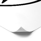 Logo-Poster für einen Typ Poster (Ecke)