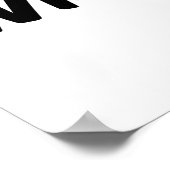 Logo-Poster für kluge Typ Poster (Ecke)