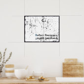 Logo-Poster für Unternehmen - Reflektieren von Des Poster (Küche)