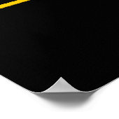 Logo-Poster mit der richtigen Stärke Poster (Ecke)