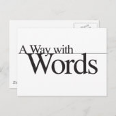 Logo Postkarte (Vorne/Hinten)