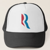 Logo-Präsident 2012 Mitt Romneys "R" Truckerkappe (Vorderseite)