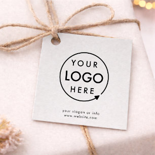 Logo Produktanhänger Geschäftsetiketten mit Mark Geschenkanhänger