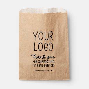 Logo-Produktverpackung für kleine Unternehmen Geschenktütchen