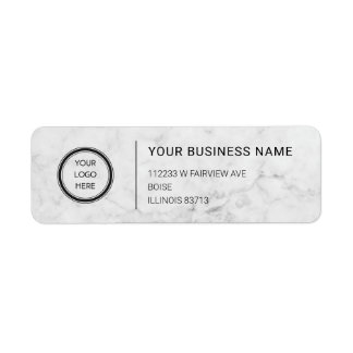 Logo Professional Business Return Address Label