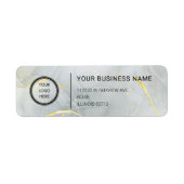 Logo Professional Business Return Address Label (Vorne)