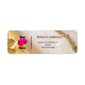 Logo Professional Business Return Address Label (Vorne)