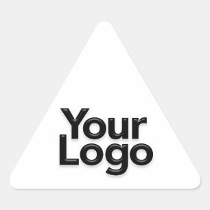 Logo-Promotionsmarketing für Kleinunternehmer Dreieckiger Aufkleber