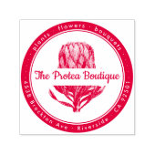 Logo Protea Self Inking Rücksendeadresse Briefmark Permastempel (Design)