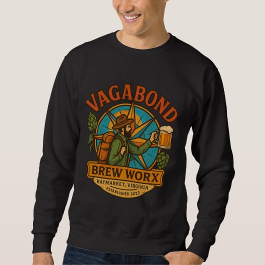 Logo-Pullover-Sweatshirt Sweatshirt (Vorderseite)