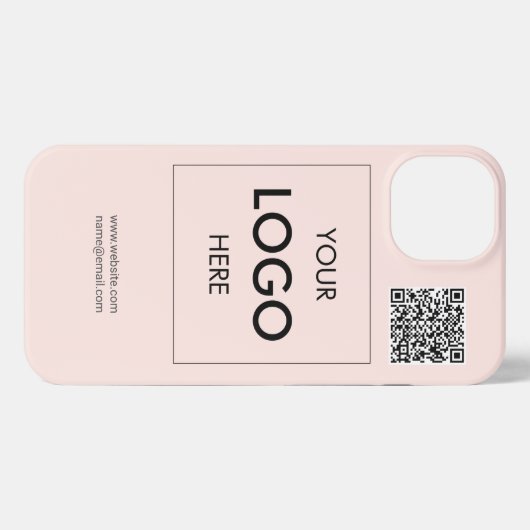 Logo QR Code Business Beruflich iPhone Case iPhone Hülle (Rückseite (Horizontal))