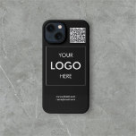 Logo QR Code Business Beruflich iPhone Case iPhone 13 Hülle<br><div class="desc">Fügen Sie Ihr Logo hinzu.</div>